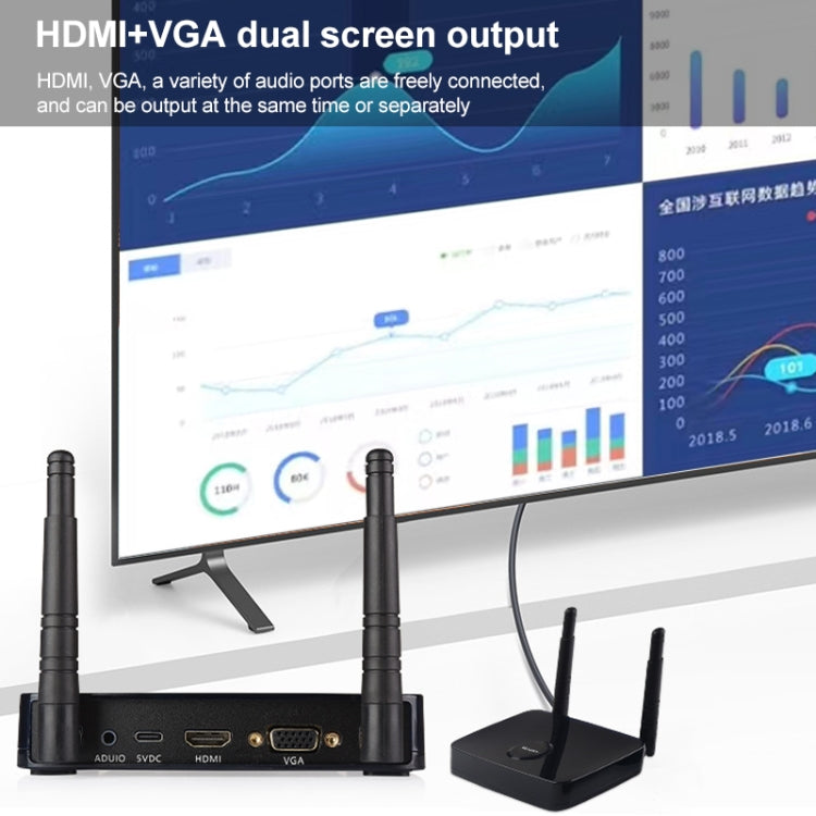 Measy A20W Wireless Receiver, Transmission Distance: 50m - free shipping - PMC Jewellery - Order now!