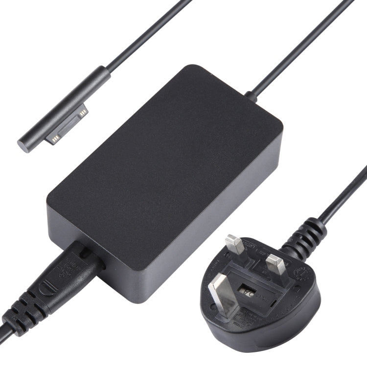 For Microsoft Surface Pro 7 / 7 Plus / 8 / 9 / X & Laptop 3 / 4 / 5 65W Laptop Power Adapter (UK Plug) - For Microsoft by PMC Jewellery | Online Shopping South Africa | PMC Jewellery | Buy Now Pay Later Mobicred