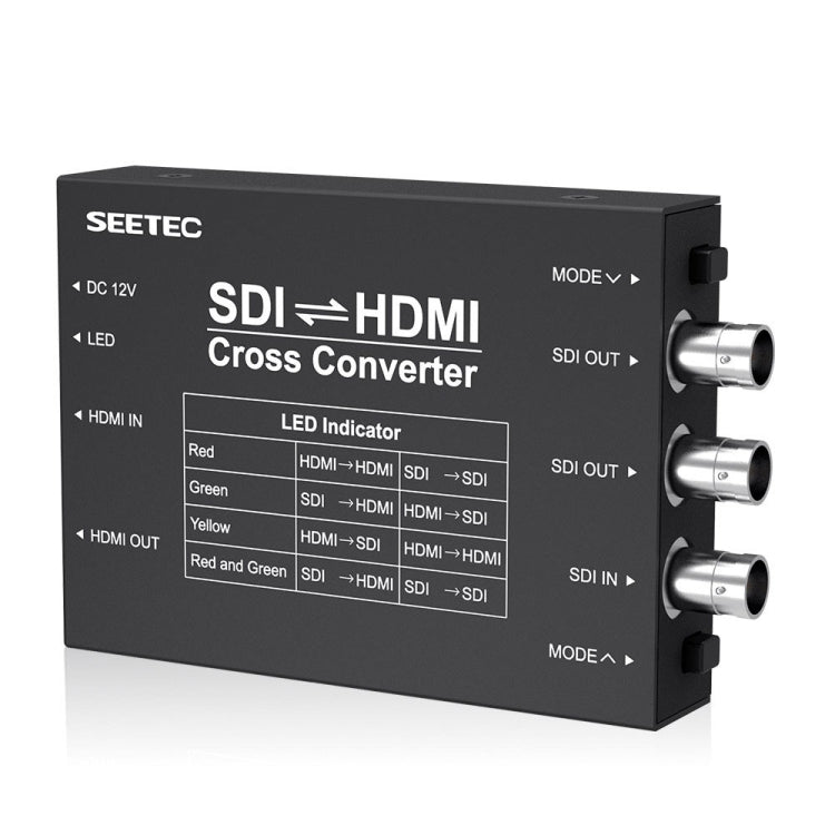 SEETEC 3 x SDI to 2 x HDMI Two-way Signal Translator Converter - free shipping - PMC Jewellery - Order now!
