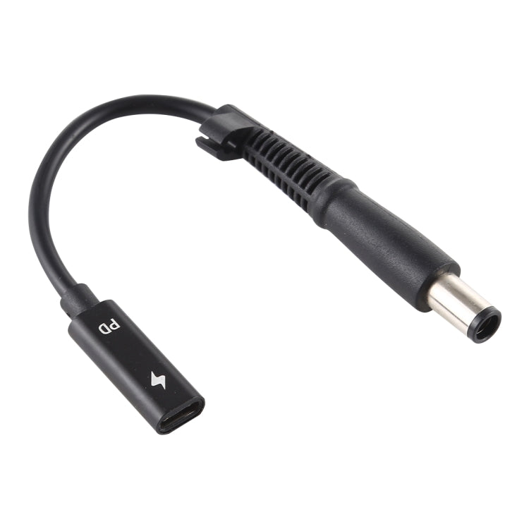 DP USB-C / Type-C to 7.4 x 0.6mm Power Adapter Charger Cable for HP - Universal Power Adapter by PMC TechLife | Online Shopping South Africa | PMC TechLife | Buy Now Pay Later Mobicred