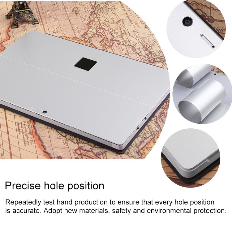 Tablet PC Shell Protective Back Film Sticker for Microsoft Surface Pro 4 / 5 / 6 (Black) - Screen & Keyboard Cover by PMC TechLife | Online Shopping South Africa | PMC TechLife | Buy Now Pay Later Mobicred