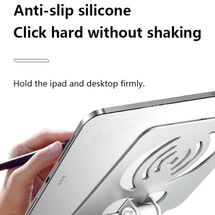 L-14 Aluminum Alloy Foldable Rotating Laptop/Tablet Stand(Green) - Laptop Stand by PMC Jewellery | Online Shopping South Africa | PMC Jewellery | Buy Now Pay Later Mobicred