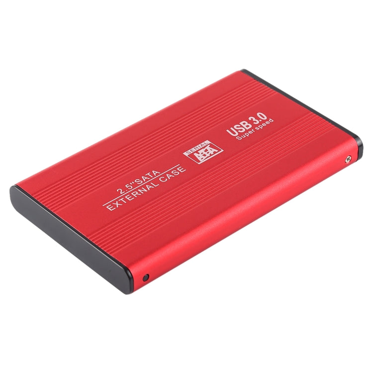 Richwell SATA R2-SATA-160GB 160GB 2.5 inch USB3.0 Super Speed Interface Mobile Hard Disk Drive(Red) - External Hard Drives by Richwell | Online Shopping South Africa | PMC Jewellery | Buy Now Pay Later Mobicred