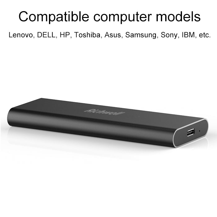 Richwell SSD R280-SSD-240GB 240GB Mobile Hard Disk Drive for Desktop PC(Black) - External Solid State Drives by Richwell | Online Shopping South Africa | PMC Jewellery | Buy Now Pay Later Mobicred