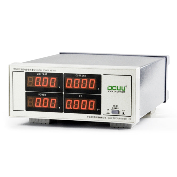 DCUU PM9800 Intelligent Electrical Parameters Measuring Instrument, Basic Edition (US Plug) - Current & Voltage Tester by PMC TechLife | Online Shopping South Africa | PMC TechLife | Buy Now Pay Later Mobicred