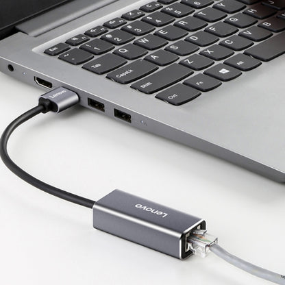 Lenovo F1-U01 Type-C / USB-C to Gigabit Ethernet Converter - Cable & Adapters by Lenovo | Online Shopping South Africa | PMC Jewellery | Buy Now Pay Later Mobicred