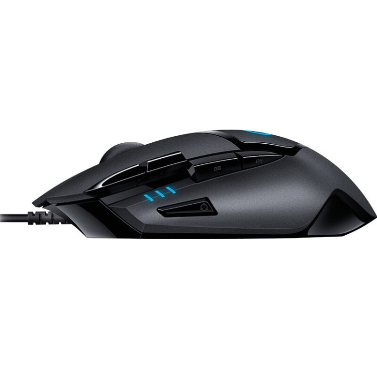 Logitech G402 USB Interface 8-keys 4000DPI Five-speed Adjustable High-speed Tracking Wired Optical Gaming Mouse, Length: 2m (Black) - Wired Mice by Logitech | Online Shopping South Africa | PMC Jewellery | Buy Now Pay Later Mobicred