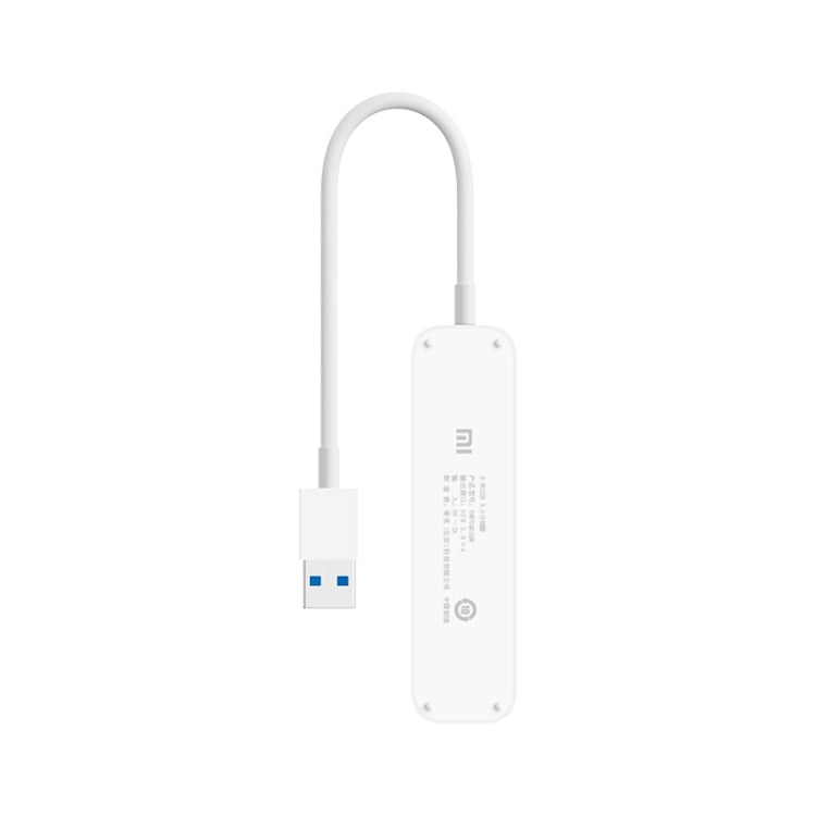 Original Xiaomi 4 Ports USB3.0 Hub with Stand-by Power Supply Interface USB Hub Extender Extension Connector Adapter(White) - Lan Cable and Tools by Xiaomi | Online Shopping South Africa | PMC Jewellery | Buy Now Pay Later Mobicred