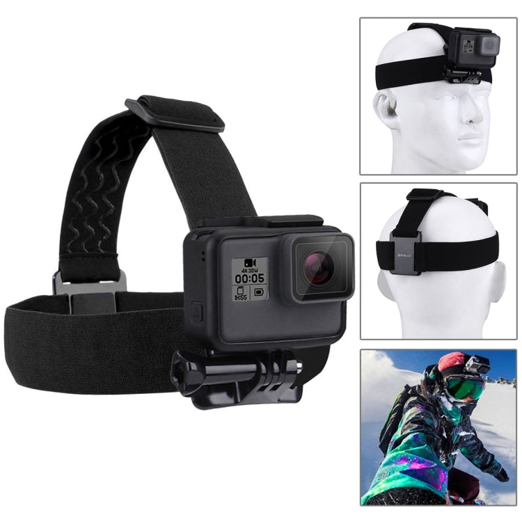 PULUZ 45 in 1 Accessories Ultimate Combo Kits with EVA Case (Chest Strap + Suction Cup Mount + 3-Way Pivot Arms + J-Hook Buckle + Wrist Strap + Helmet Strap + Surface Mounts + Tripod Adapter + Storage ... ce Pro, DJI Osmo Action 4 and Other Action Cameras -  by PULUZ | Online Shopping South Africa | PMC Jewellery | Buy Now Pay Later Mobicred