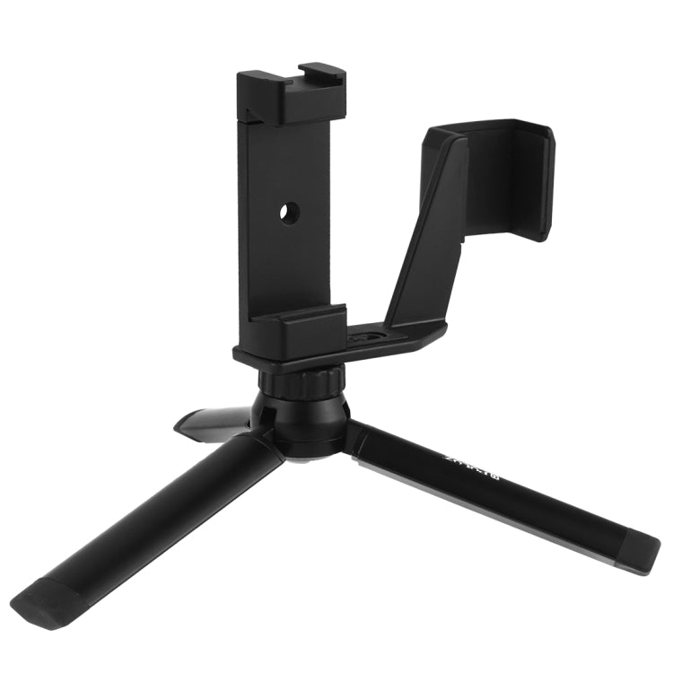 PULUZ Mini Metal Desktop Tripod Mount + Metal Phone Clamp Mount + Expansion Fixed Stand Bracket for DJI OSMO Pocket - Mount & Holder by PULUZ | Online Shopping South Africa | PMC Jewellery | Buy Now Pay Later Mobicred