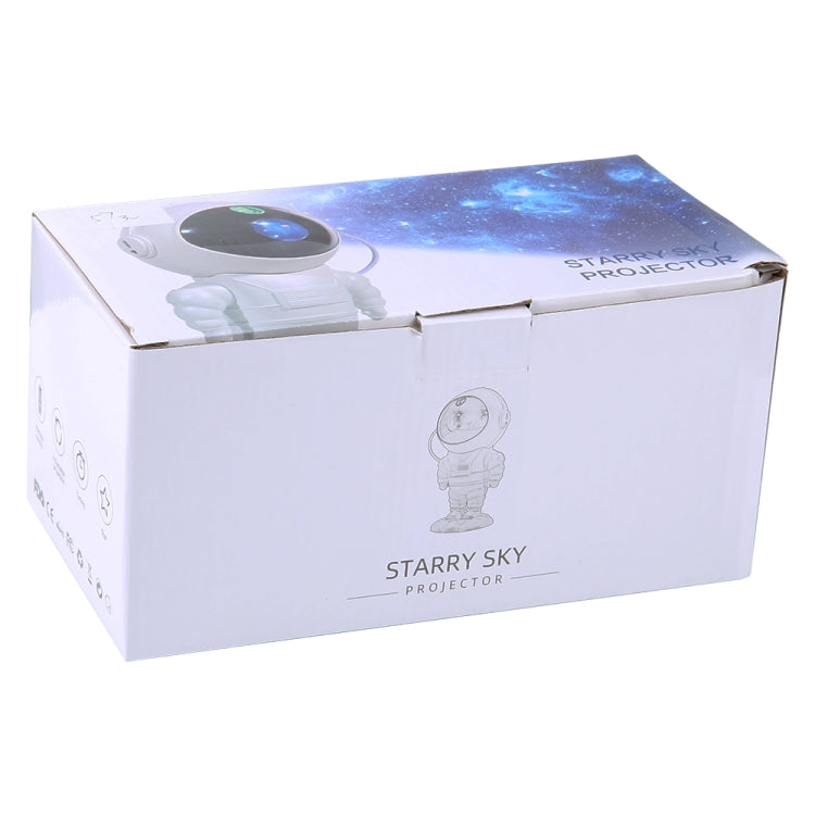 5W Astronaut Starry Sky Projection Lamp USB Night Light (White) - Projection Lamp by PMC TechLife | Online Shopping South Africa | PMC TechLife | Buy Now Pay Later Mobicred