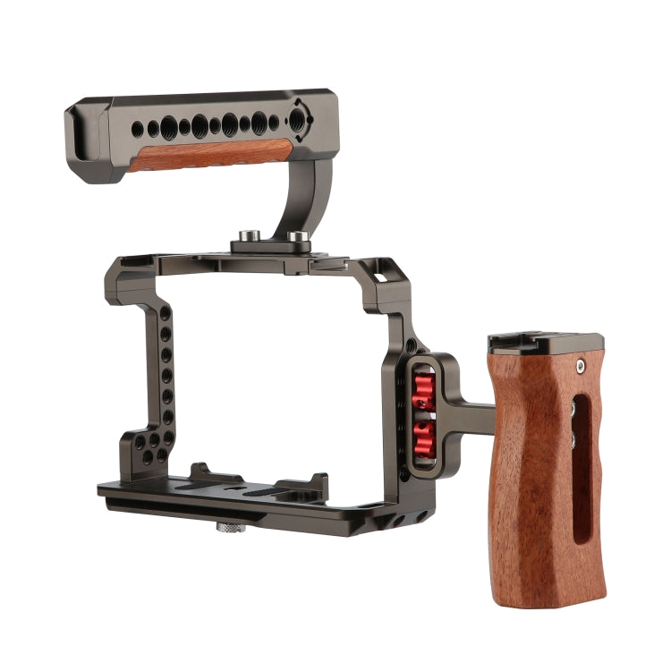PULUZ Video Camera Cage Stabilizer for Sony A7 III & A7M3 / A7R3 & A7R III, without Handle(Bronze) - free shipping - PMC TechLife - Order now!