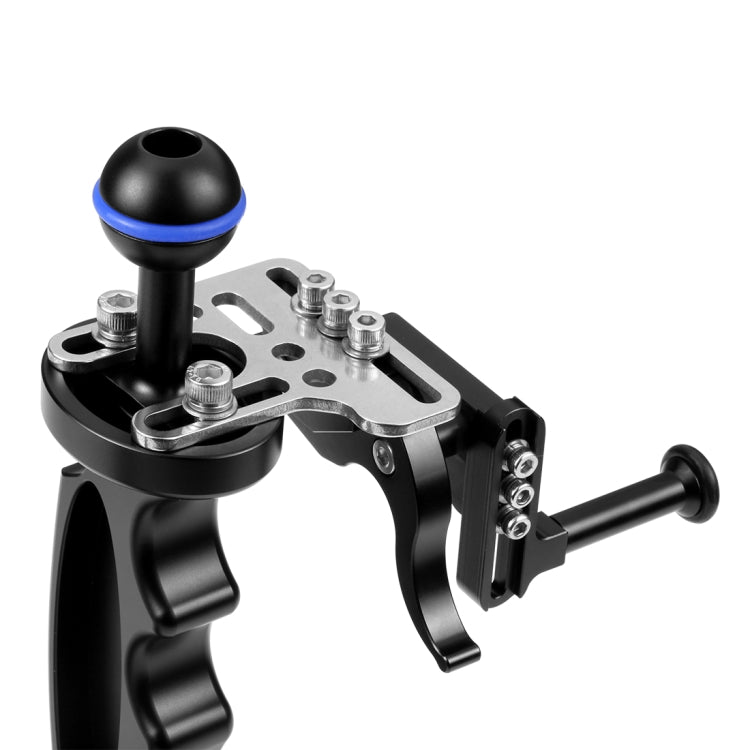 PULUZ Shutter Release Trigger Extension Adapter Lever Mount for Underwater Arm System(Black) - free shipping - PMC TechLife - Order now!