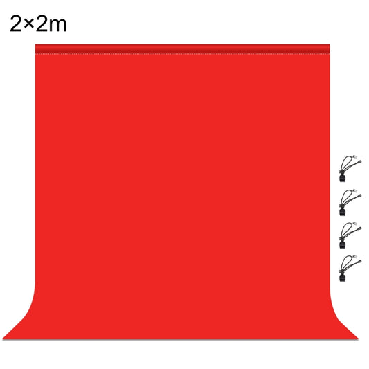 PULUZ 2m x 2m Photography Background Thickness Photo Studio Background Cloth Backdrop(Red) - Solid Color by PULUZ | Online Shopping South Africa | PMC Jewellery | Buy Now Pay Later Mobicred