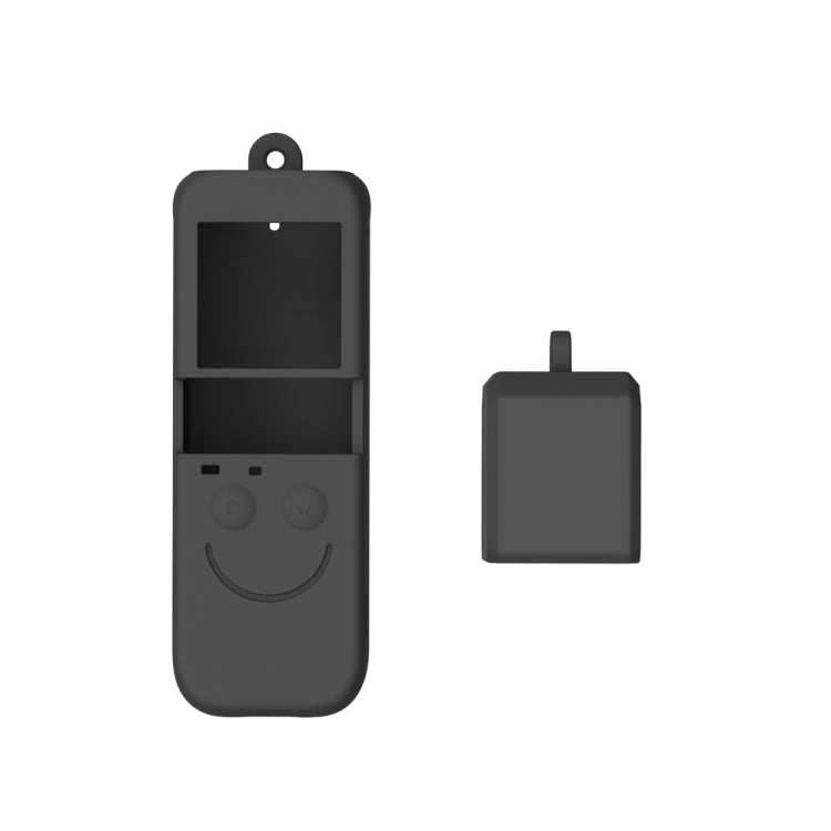 PULUZ  2 in 1 Silicone Cover Case Set for DJI OSMO Pocket 2 (Black) - Case & Bags by PULUZ | Online Shopping South Africa | PMC Jewellery | Buy Now Pay Later Mobicred