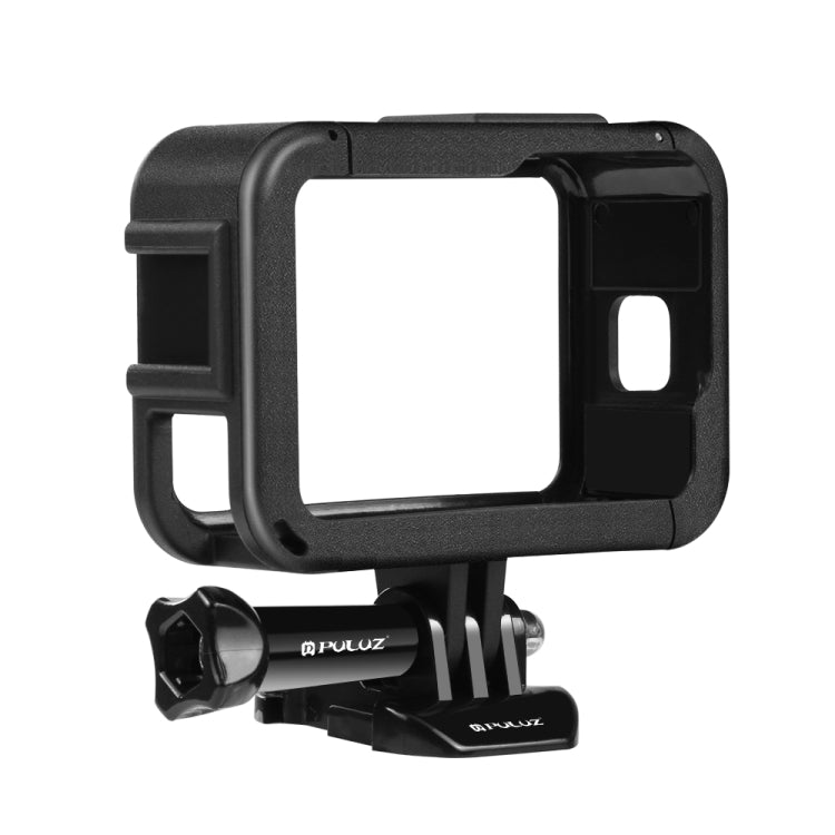 PULUZ Frame Expansion PA Cage with Side Interface Cover for GoPro HERO12 Black /11 Black /10 Black /9 Black(Black) - Protective Frame by PULUZ | Online Shopping South Africa | PMC Jewellery | Buy Now Pay Later Mobicred