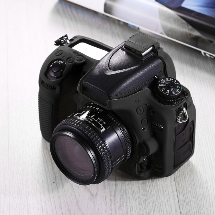 PULUZ Soft Silicone Protective Case for Nikon D750(Black) - free shipping - PMC TechLife - Order now!
