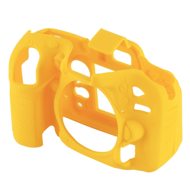 PULUZ Soft Silicone Protective Case for Nikon D7200 /D7100(Yellow) - Protective Case by PULUZ | Online Shopping South Africa | PMC TechLife | Buy Now Pay Later Mobicred