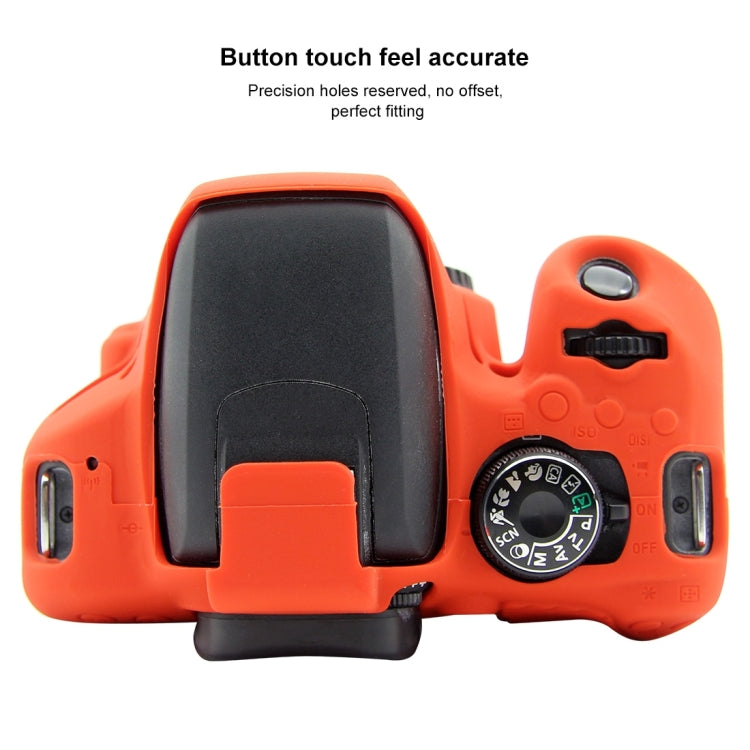 PULUZ Soft Silicone Protective Case for Canon EOS 800D(Red) - free shipping - PMC TechLife - Order now!
