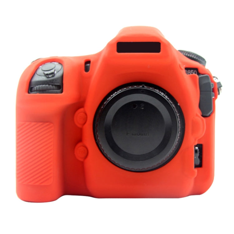 PULUZ Soft Silicone Protective Case for Nikon D850(Red) - Protective Case by PULUZ | Online Shopping South Africa | PMC Jewellery | Buy Now Pay Later Mobicred