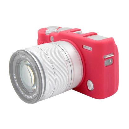 PULUZ Soft Silicone Protective Case for FUJIFILM X-A3 / X-A10(Rose Red) - Protective Case by PULUZ | Online Shopping South Africa | PMC Jewellery | Buy Now Pay Later Mobicred