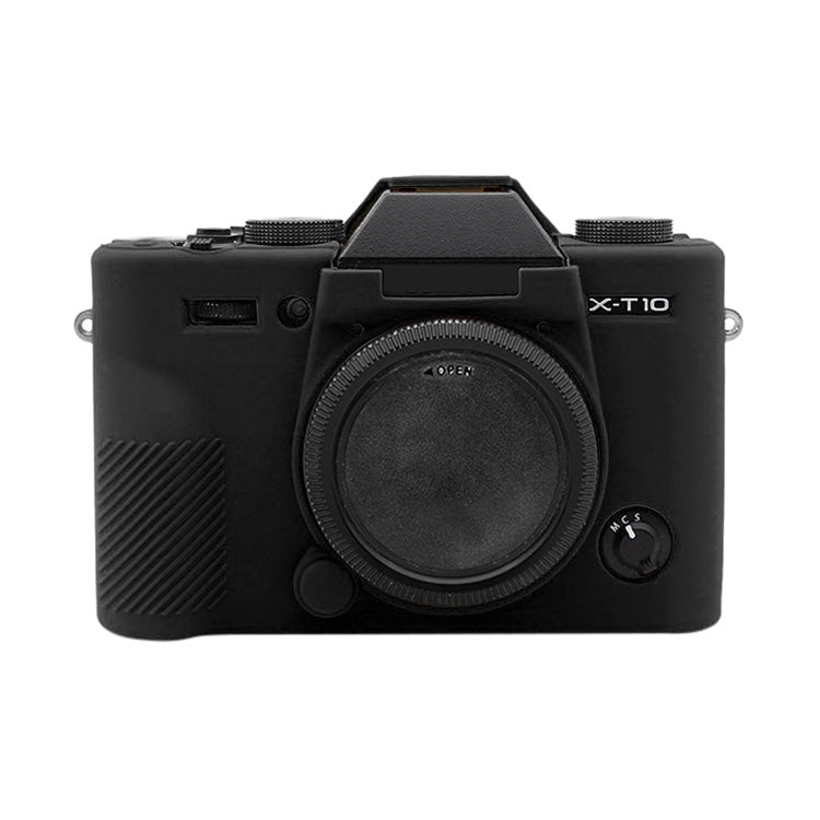 PULUZ Soft Silicone Protective Case for FUJIFILM XT10(Black) - Protective Case by PULUZ | Online Shopping South Africa | PMC TechLife | Buy Now Pay Later Mobicred