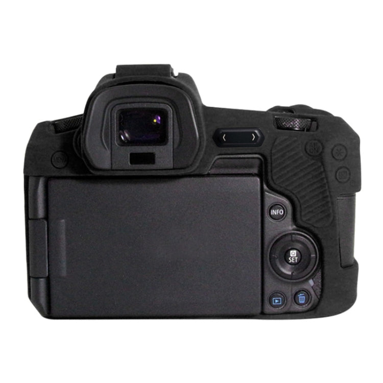 PULUZ Soft Silicone Protective Case for Canon EOS R(Black) - Protective Case by PULUZ | Online Shopping South Africa | PMC Jewellery | Buy Now Pay Later Mobicred