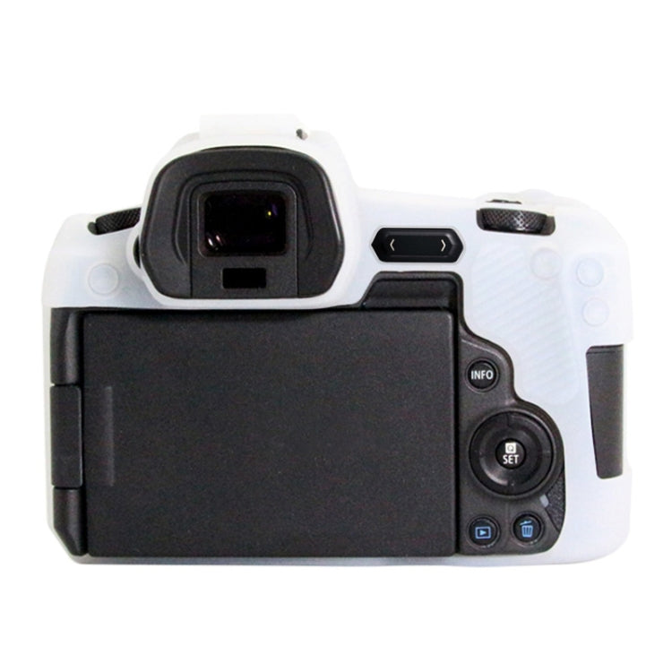 PULUZ Soft Silicone Protective Case for Canon EOS R(White) - free shipping - PMC TechLife - Order now!