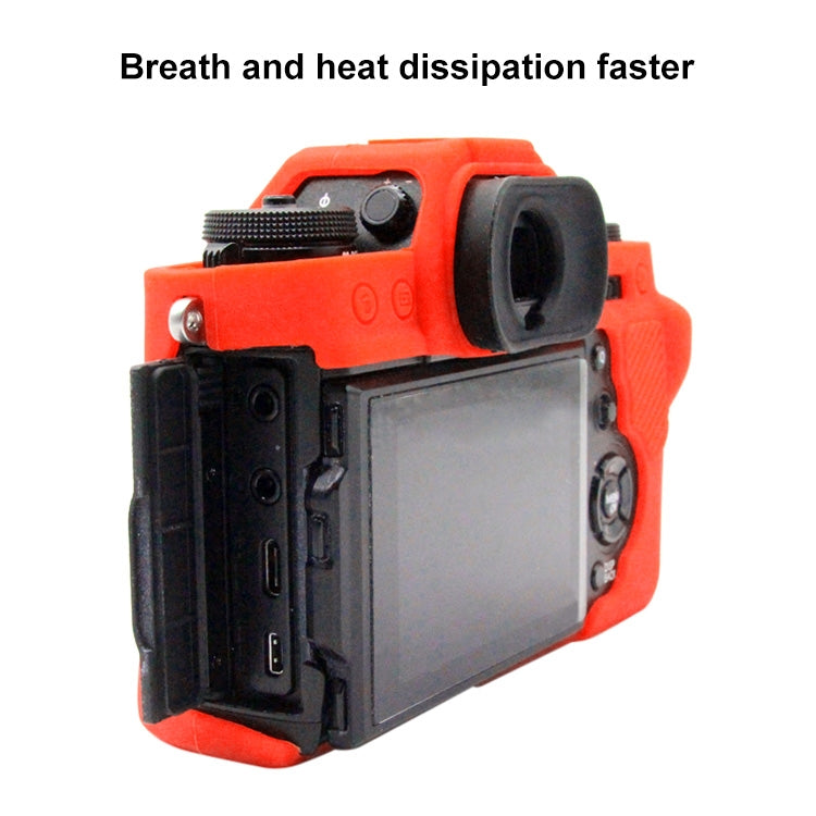 PULUZ Soft Silicone Protective Case for FUJIFILM XT3(Red) - Protective Case by PULUZ | Online Shopping South Africa | PMC TechLife | Buy Now Pay Later Mobicred