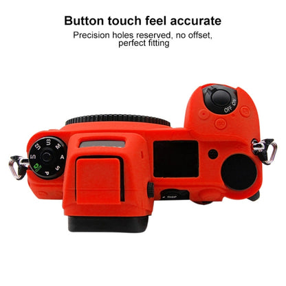 PULUZ Soft Silicone Protective Case for Nikon Z6 / Z7(Red) - Protective Case by PULUZ | Online Shopping South Africa | PMC Jewellery | Buy Now Pay Later Mobicred