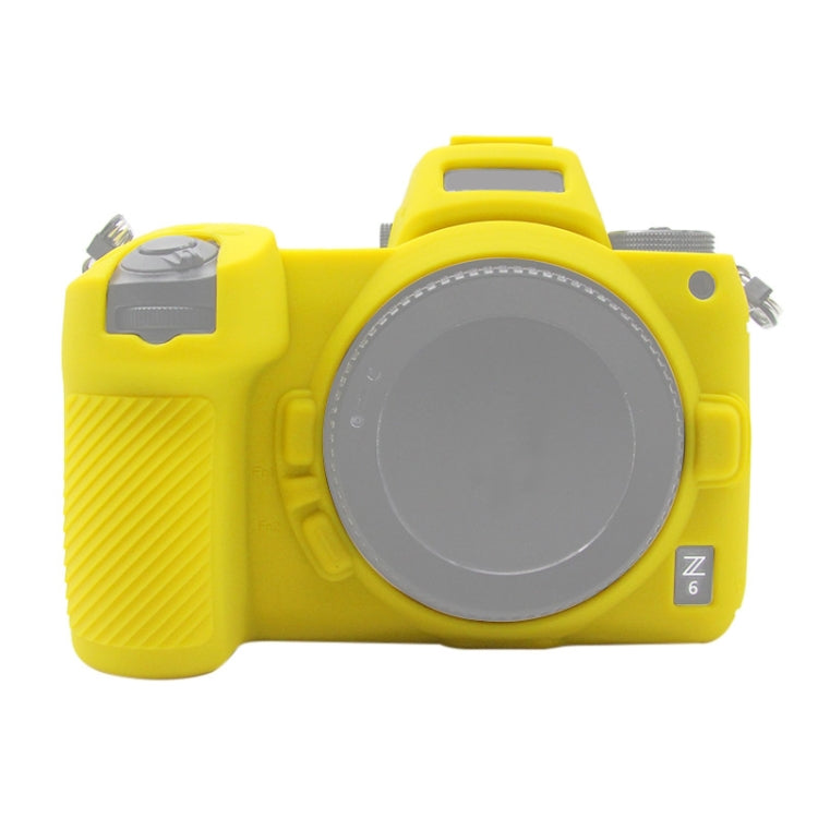 PULUZ Soft Silicone Protective Case for Nikon Z6 / Z7(Yellow) - Protective Case by PULUZ | Online Shopping South Africa | PMC TechLife | Buy Now Pay Later Mobicred