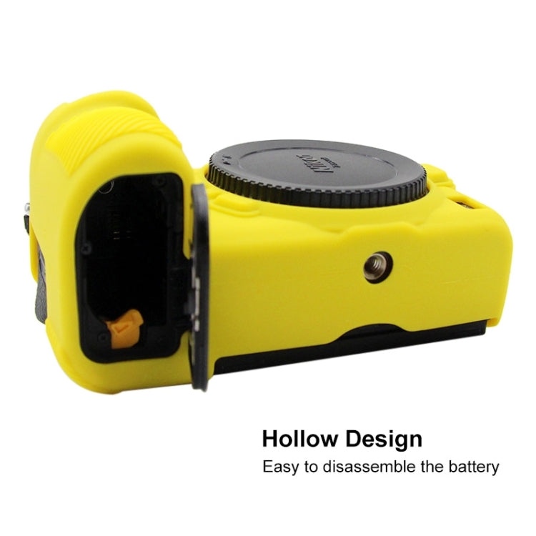 PULUZ Soft Silicone Protective Case for Nikon Z6 / Z7(Yellow) - Protective Case by PULUZ | Online Shopping South Africa | PMC TechLife | Buy Now Pay Later Mobicred