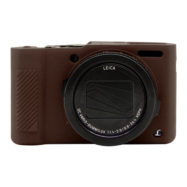 PULUZ Soft Silicone Protective Case for Panasonic Lumix  LX10(Coffee) - free shipping - PMC TechLife - Order now!
