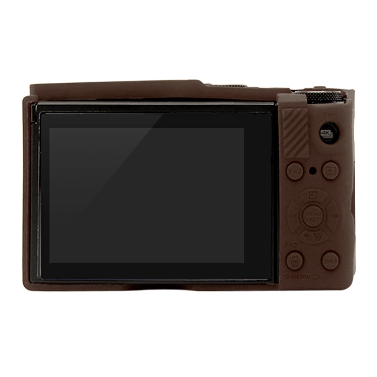 PULUZ Soft Silicone Protective Case for Panasonic Lumix  LX10(Coffee) - free shipping - PMC TechLife - Order now!