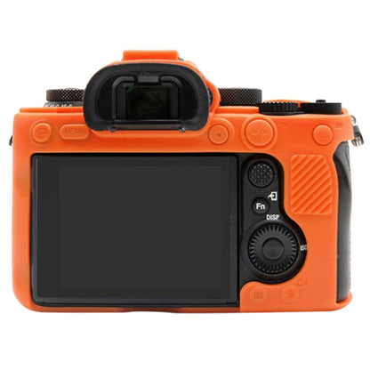 PULUZ Soft Silicone Protective Case for Sony ILCE-9M2/ Alpha 9 II / A92(Orange) - Protective Case by PULUZ | Online Shopping South Africa | PMC Jewellery | Buy Now Pay Later Mobicred