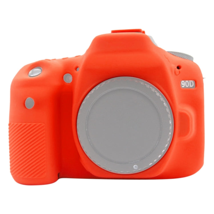 PULUZ Soft Silicone Protective Case for Canon EOS 90D(Red) - free shipping - PMC TechLife - Order now!
