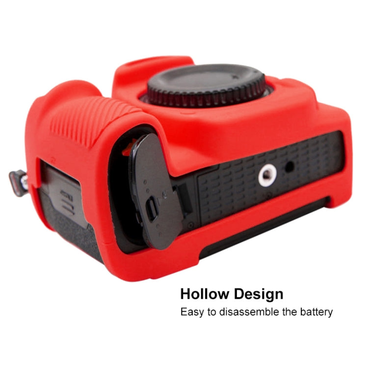 PULUZ Soft Silicone Protective Case for Nikon D780(Red) - free shipping - PMC TechLife - Order now!