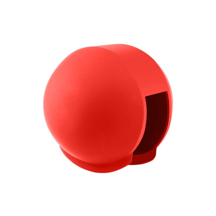 For Insta360 X5 PULUZ Invisible Dive Case Lens Guard Silicone Protective Lens Cap Cover (Red) - free shipping - PMC TechLife - Order now!