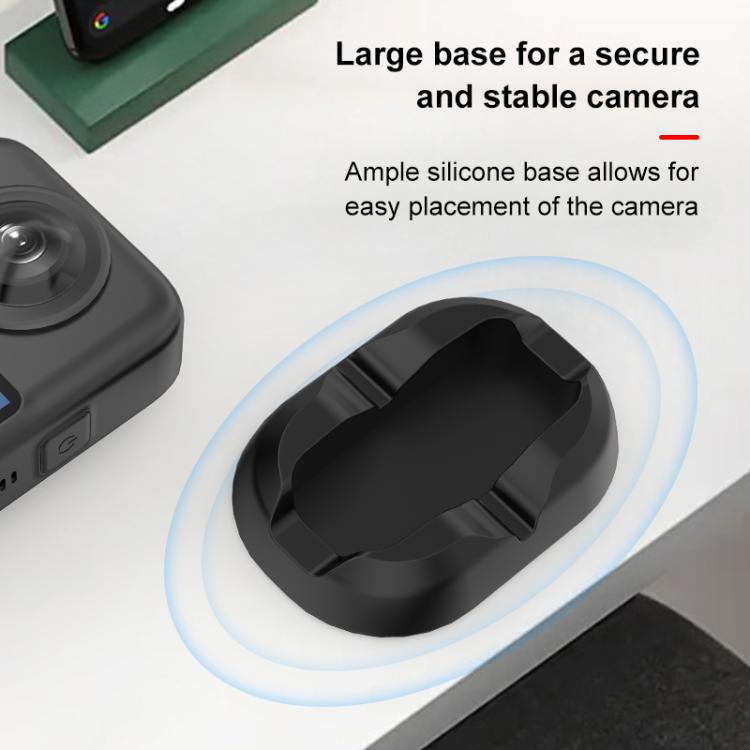 For DJI Osmo 360 PULUZ Car Plastic Base Stand (Black) - free shipping - PMC TechLife - Order now!