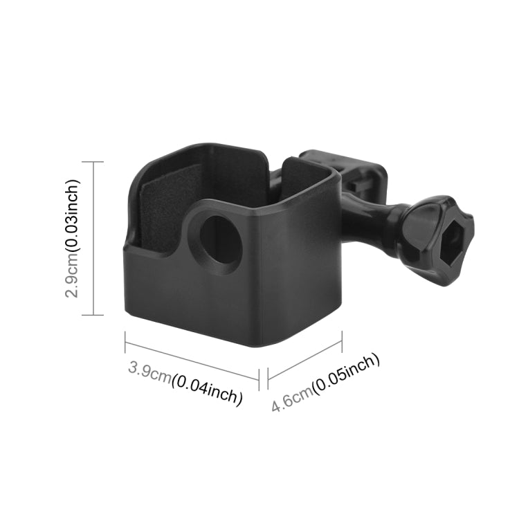 For DJI OSMO Pocket 3 PULUZ Adapter Frame Expansion Bracket with 1/4 inch Hole (Black) - Mount & Holder by PULUZ | Online Shopping South Africa | PMC Jewellery | Buy Now Pay Later Mobicred