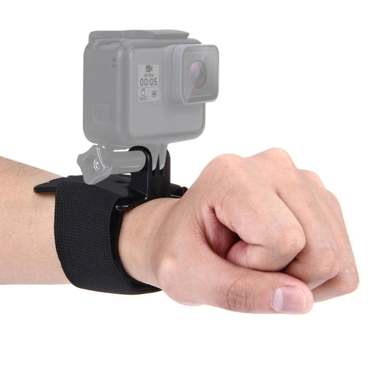 PULUZ Adjustable Wrist Strap Mount for GoPro Hero12 Black / Hero11 /10 /9 /8 /7 /6 /5, Insta360 Ace / Ace Pro, DJI Osmo Action 4 and Other Action Cameras, Strap Length: 28.5cm - Wrist Strap by PULUZ | Online Shopping South Africa | PMC Jewellery | Buy Now Pay Later Mobicred