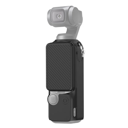 For DJI OSMO Pocket 3 PULUZ  2 in 1 Silicone Cover Case Set with Strap (Black) - Case & Bags by PULUZ | Online Shopping South Africa | PMC Jewellery | Buy Now Pay Later Mobicred