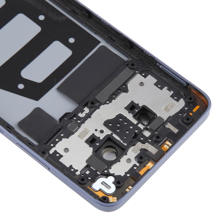 For ZTE Blade V70 Max Plastic Battery Back Cover with Middle Frame / Camera Lens Cover(Purple) - free shipping - PMC TechLife - Order now!
