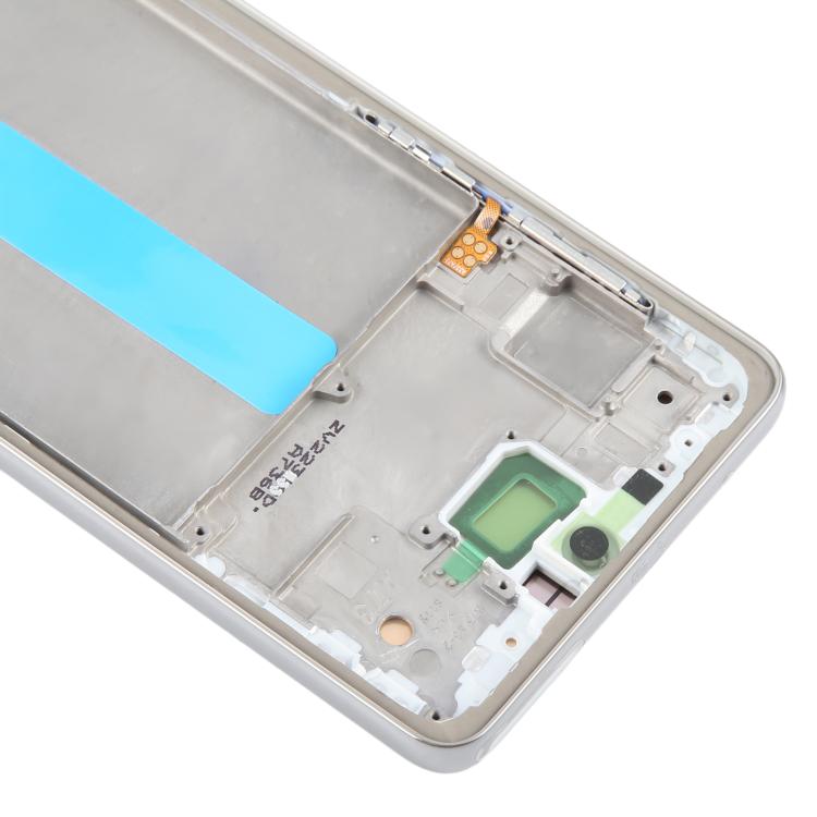 For Samsung Galaxy A73 5G SM-A736B OLED LCD Screen Digitizer Full Assembly with Frame (Silver) - free shipping - PMC TechLife - Order now!