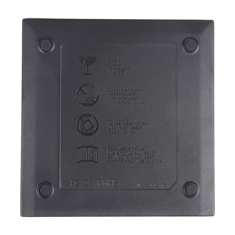 USB Slim Portable Optical Drive (CD-ROM)(Black) - Rewritable Drive by PMC Jewellery | Online Shopping South Africa | PMC Jewellery | Buy Now Pay Later Mobicred