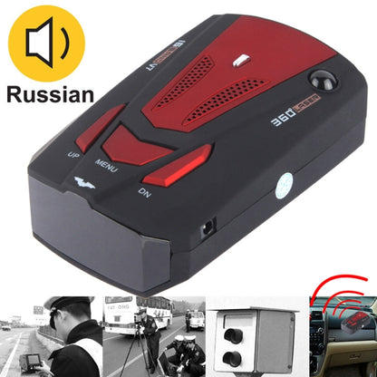 High Performance 360 Degrees Full-Band Scanning Car Speed Testing System / Detector Radar, Built-in Russian Voice Broadcast - Radar Detectors by PMC Jewellery | Online Shopping South Africa | PMC Jewellery | Buy Now Pay Later Mobicred