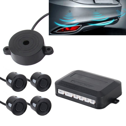 Auto Electromagnetic Back-Up Parking 4 x Sensors, Detecting Distance: 0.3-3m(Black) - Radar Detectors by PMC Jewellery | Online Shopping South Africa | PMC Jewellery | Buy Now Pay Later Mobicred
