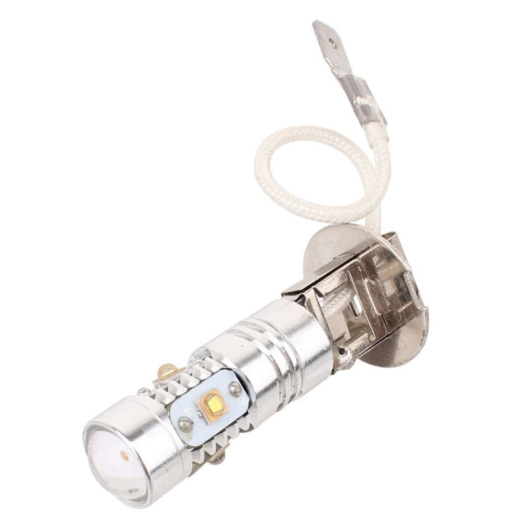 H3 25W 1250LM 6500K White Light 5 XT-E LED Car Foglight , Constant Current , DC12-24V ( Silver + Yellow ) - Fog / Driving Lights by PMC Jewellery | Online Shopping South Africa | PMC Jewellery | Buy Now Pay Later Mobicred