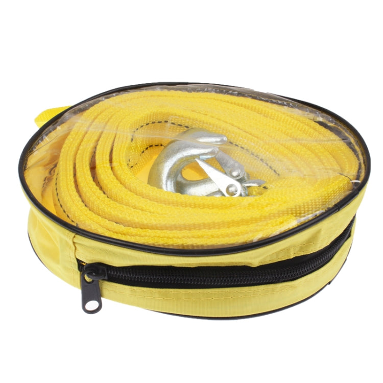 5 Tons Vehicle Towing Cable Rope, Length: 4m(Yellow) - Towing Bars by PMC TechLife | Online Shopping South Africa | PMC TechLife | Buy Now Pay Later Mobicred