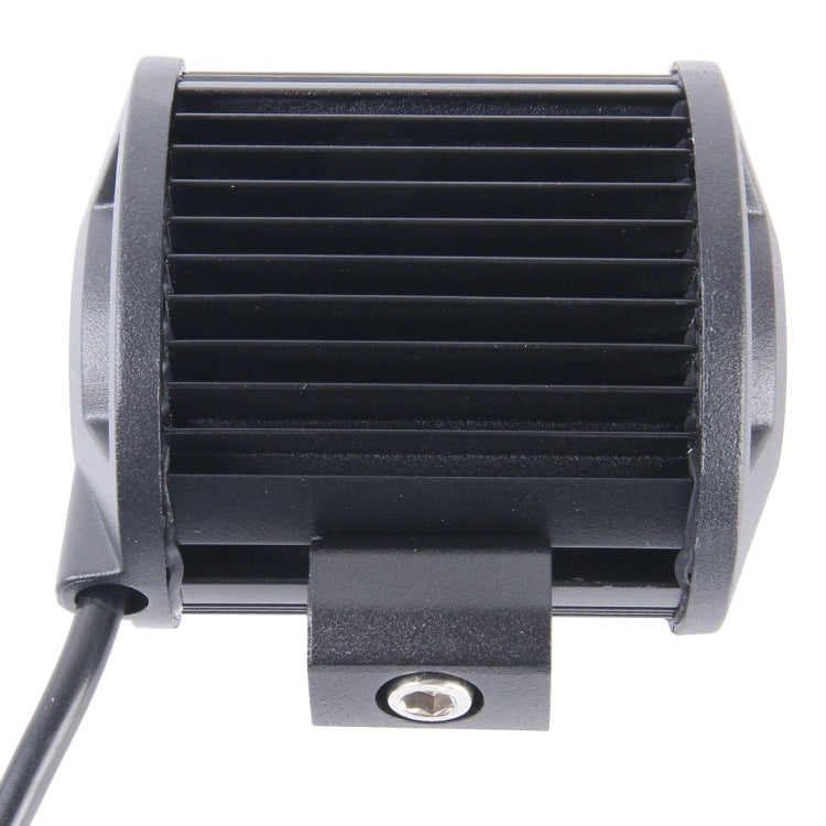 18W 6 LED White Light Condenser Engineering Lamp / Waterproof IP67 SUVs Light, DC 10-30V(Black) - Work Lights by PMC TechLife | Online Shopping South Africa | PMC TechLife | Buy Now Pay Later Mobicred